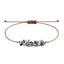 Pastoral Geometric Natural Crystal Stone Adjustable Women's Bracelet