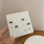 7 Pairs Geometric Alloy & S925 Silver Stud Earrings Set for Women - Trendy 2023 Design