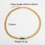 Cuban Retro 18K Gold Plated Stainless Steel Chain Bracelet