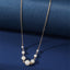 Elegant Solid Color Imitation Pearl Choker Necklace for Women