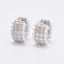 Sweet Round Pearl Zircon Bracelet and Earrings Set - Fashion Jewelry for Women