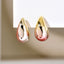 1 Pair Minimalist Water Droplet Acrylic Earrings