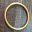 Elegant Gold Foil Silicone Women's Bangle Bracelet