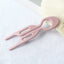 Women's Casual Solid Color U-Shaped Wavy Hairpin - Versatile Headwear for Back of Head Styling