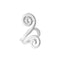 Simple Style Cartoon Character Alloy Plated Women's Ear Clips - Fashion Acupressure Non-Pierced Earrings