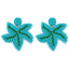 Pair of Cute Flower & Ocean-Themed Beaded Tassel Drop Earrings