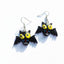 Novelty Bat Resin Epoxy Women'S Earrings 1 Pair