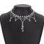 Simple Shiny Rhinestone Inlay Women's Choker Necklace 2024 Trendy Design