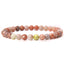 Fashion Natural Stone Crystal Agate Beaded Bracelet for Women