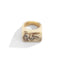 Vintage Geometric Resin Acrylic Rings for Women