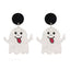 Halloween Acrylic Spider Ghost Pumpkin Cat Earrings