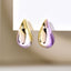 1 Pair Minimalist Water Droplet Acrylic Earrings