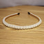 Bridal Pearl Hair Band - Korean Style Elegant Headband and Hairpin Set