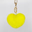 Sweet Heart Shape Alloy Valentine's Day Fur Pom Pom Keychain Pendant