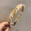 Candy Color Chain Headband Resin Hair Accessories for Women