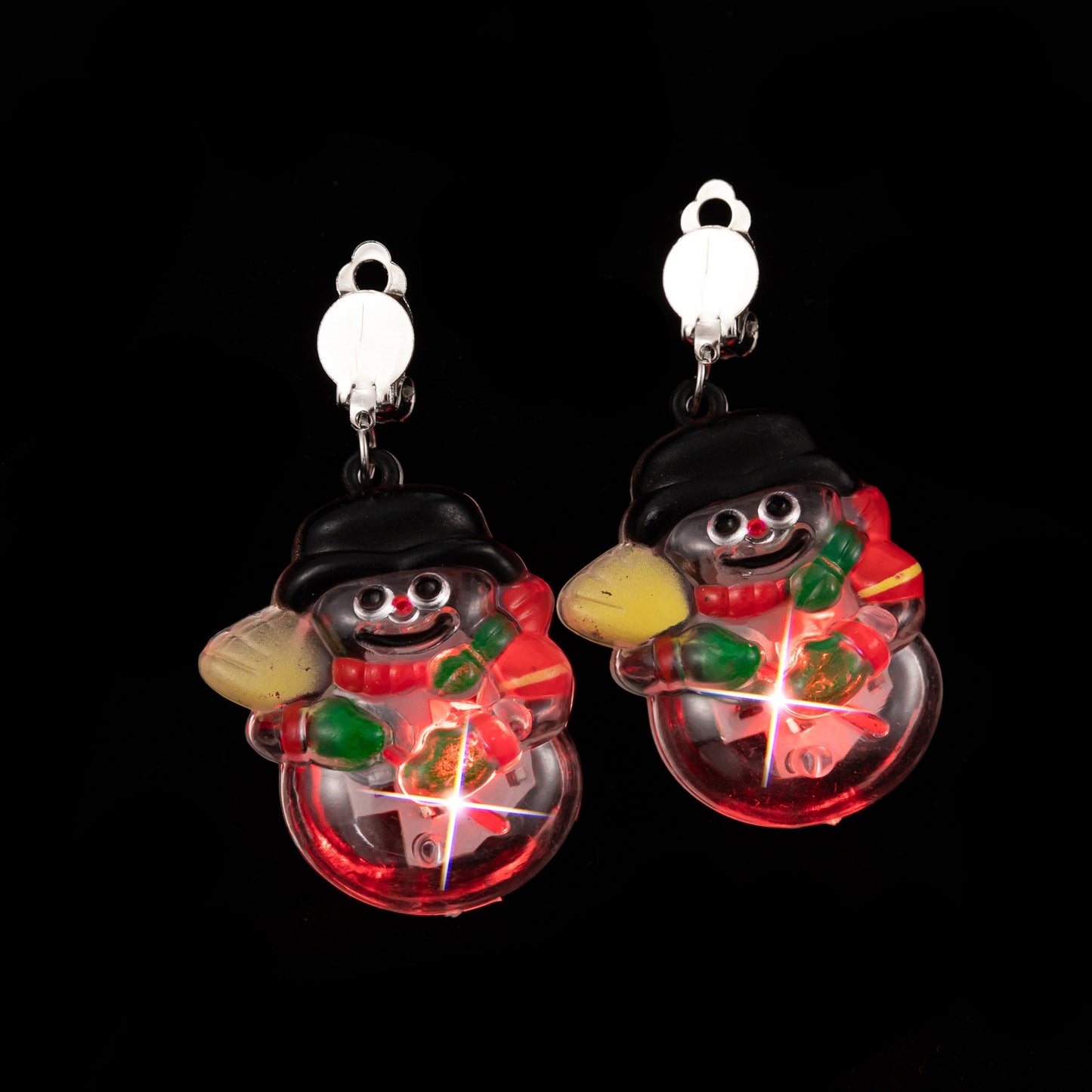 Christmas Simple Style Christmas Tree Plastic Festival Earrings 1 Pair