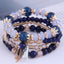 Bohemian Multi-Layer Beaded Tassel Bracelet for Women