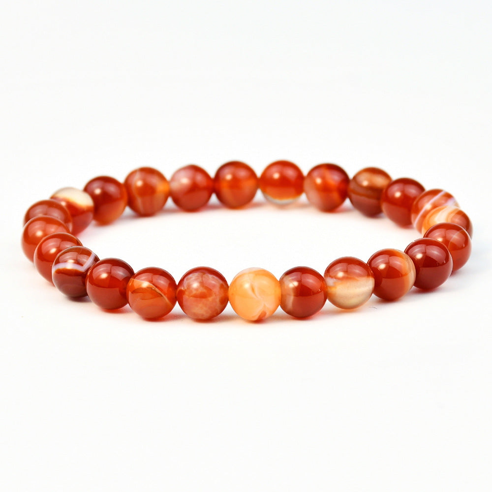 Elegant Geometric Natural Stone Beaded Bracelets for Women