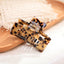 Women's Leopard Acetate Tortoiseshell Hair Claw Clip - Simple and Versatile Retro Style