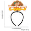 Cute Exaggerated Turkey Letter Headband for Thanksgiving Party