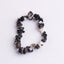 Fashion Irregular Natural Stone Beaded Bracelet with Colorful Crystal Chips