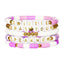 Classic Bohemian Letter Soft Clay Bracelet for Women