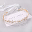 Bridal Rhinestone Flower Pearl Headband and Sash Accessories