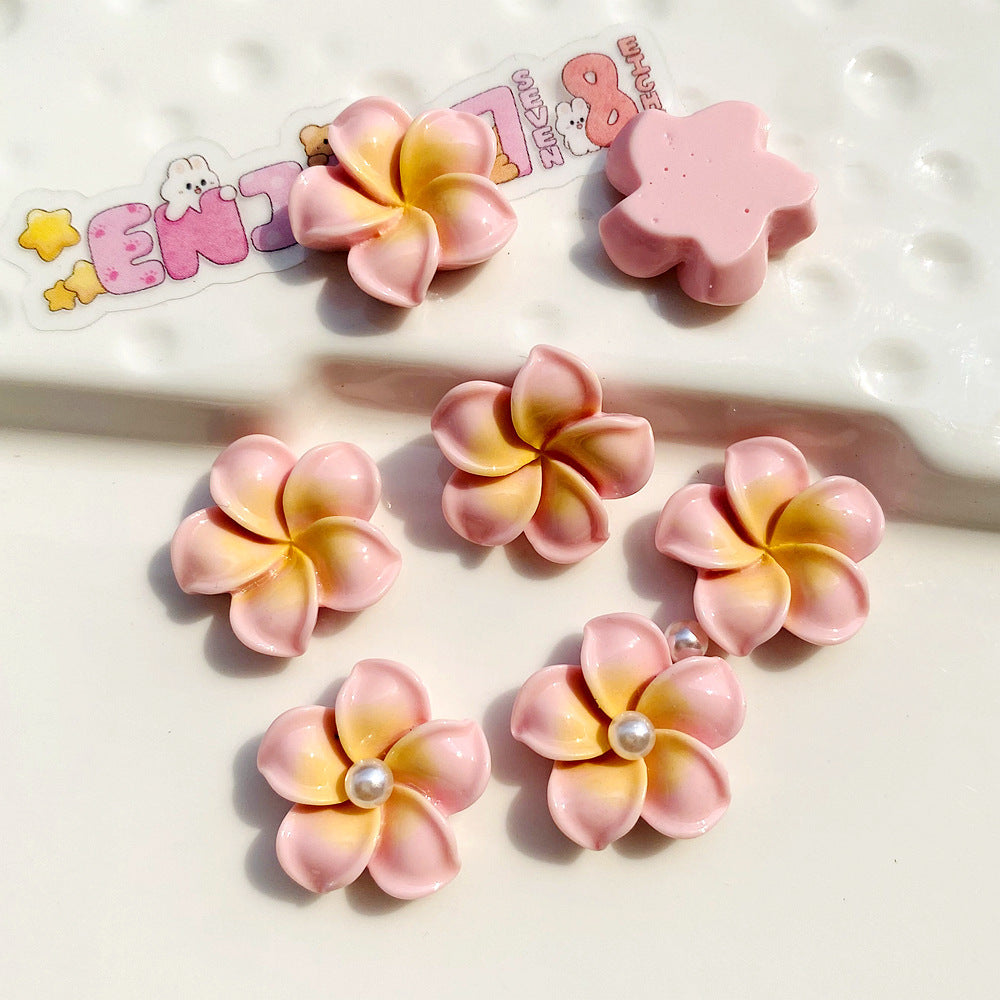 10 PCS Resin Flower DIY Accessories for Crafts and Decorations