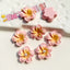 10 PCS Resin Flower DIY Accessories for Crafts and Decorations