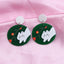 Cute Cat Acrylic Cartoon Earrings