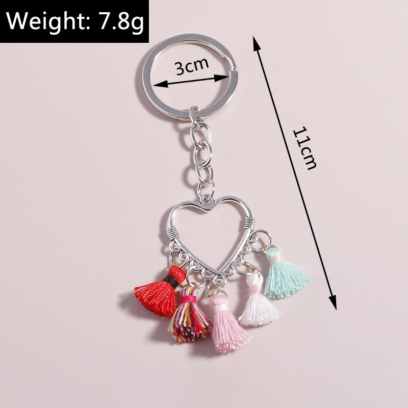 Cute Cherry Acrylic Keychain Accessory for Women