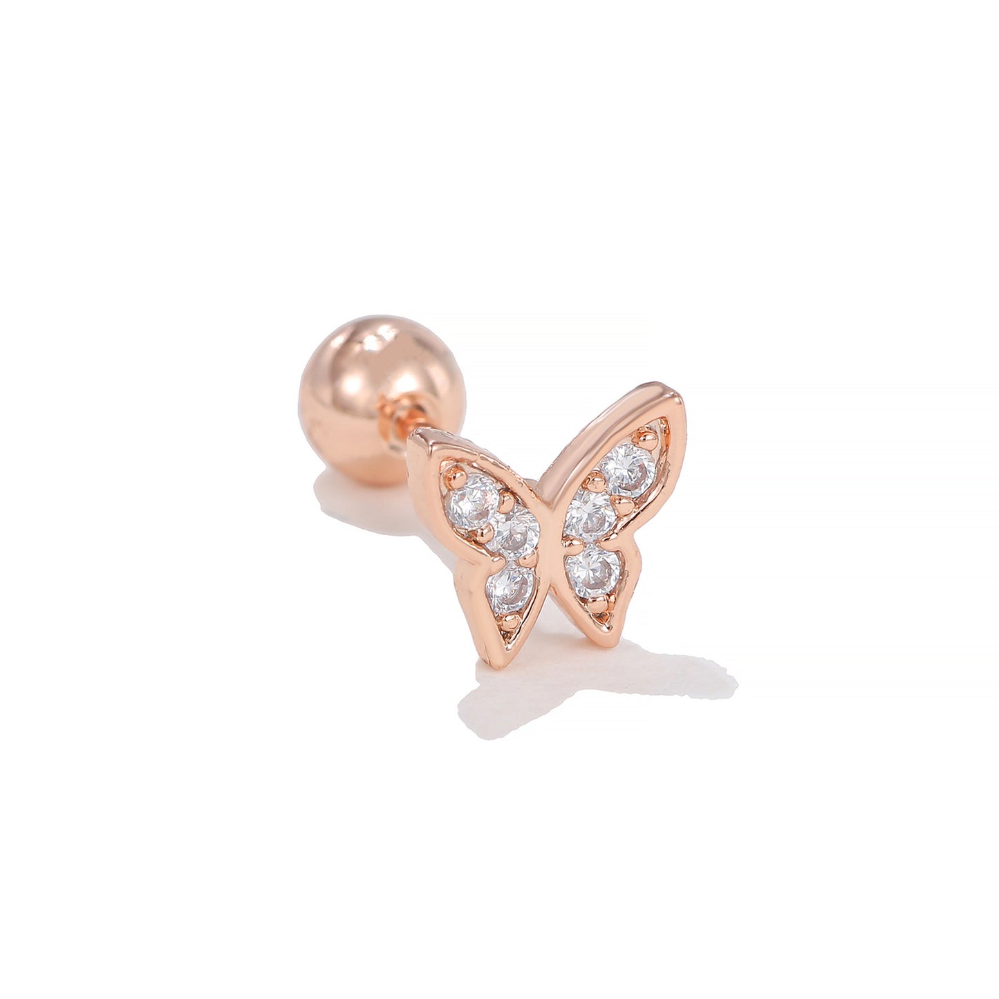 Geometric Devil's Eye Zircon Inlay Ear Cartilage Studs and Earrings