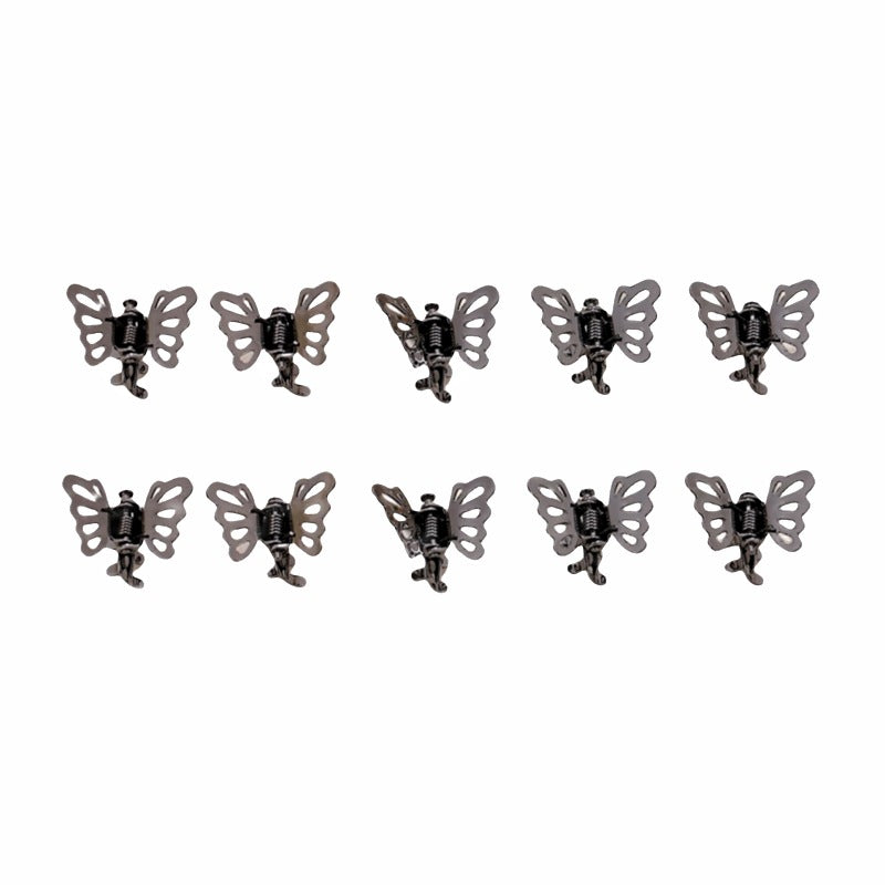 Women's Vintage Mini Metal Butterfly Hair Clip