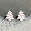 1 Pair Christmas Cartoon Santa Claus and Elk Wood Ear Studs