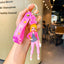 Cartoon Barbie Doll Pendant Keychain for Women