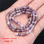 Natural Amethyst Abacus and Round Beads for DIY Jewelry Making Accessories