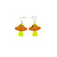 Exaggerated Geometric Acrylic UFO Cat Rainbow Star Moon Drop Earrings