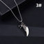 Ethnic Wolf Tooth Stainless Steel Pendant Necklace for Men