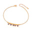 Elegant Blue Eye Stainless Steel Anklet Bracelet