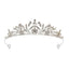 Women's Elegant Rhinestone Bridal Headpiece and Performance Tiara