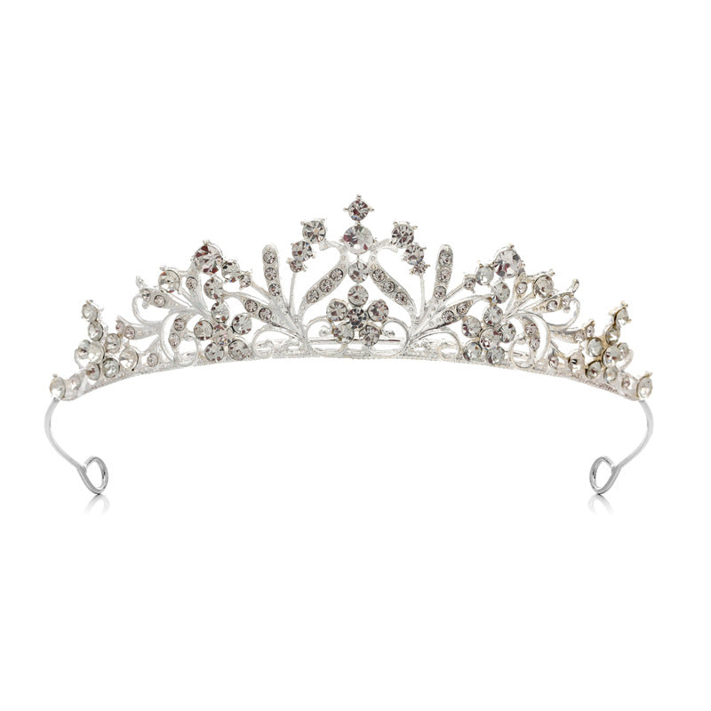 Women's Elegant Rhinestone Bridal Headpiece and Performance Tiara