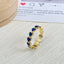 Creative Candy Color Heart Ring - Simple Alloy Love Design