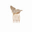 Women's Butterfly Alloy Hair Comb - Fresh Metal Forest Series