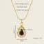 Glam Shiny Heart Shape Zircon Inlay 18K Gold Plated Stainless Steel Layered Pendant Necklace