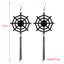 Halloween Skull Spider Pumpkin Alloy Earrings Set