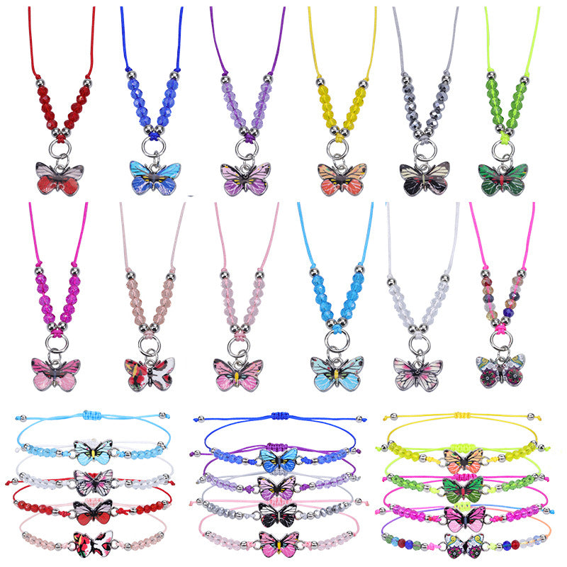 Fashion Butterfly Alloy Knitting Women'S Bracelets 1 Piece