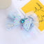 Kids' Princess Glitter Bow Hair Clip with Rhinestones