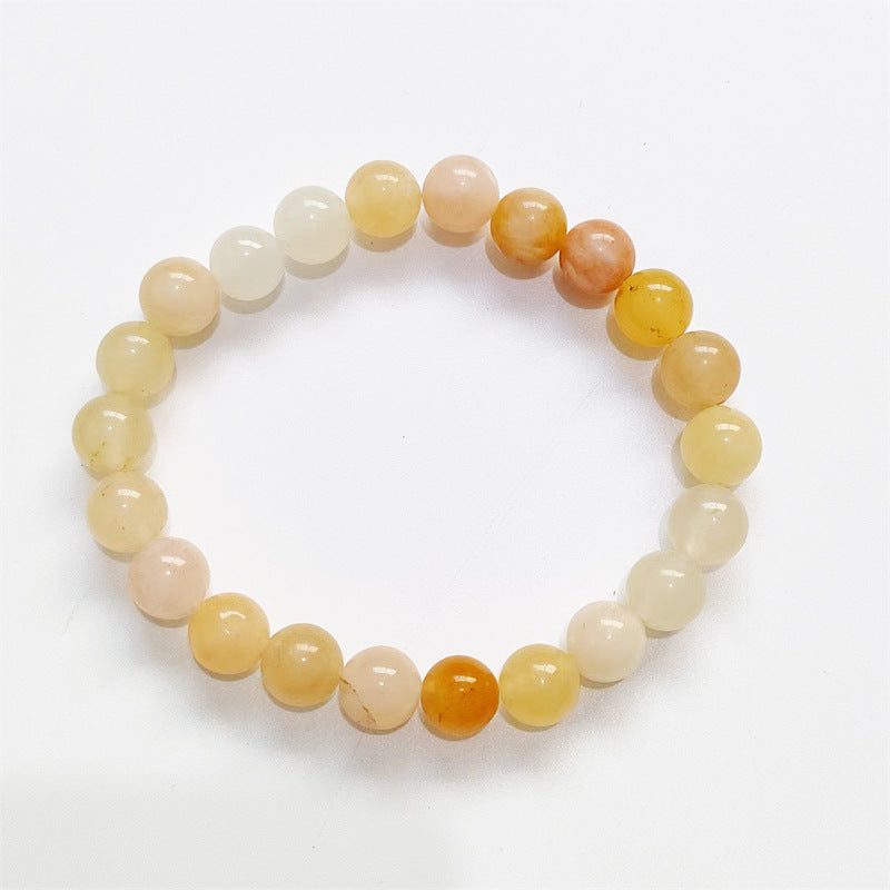 Ethnic Colorful Natural Stone Beaded Bracelet with Agate and Tiger Eye 8mm