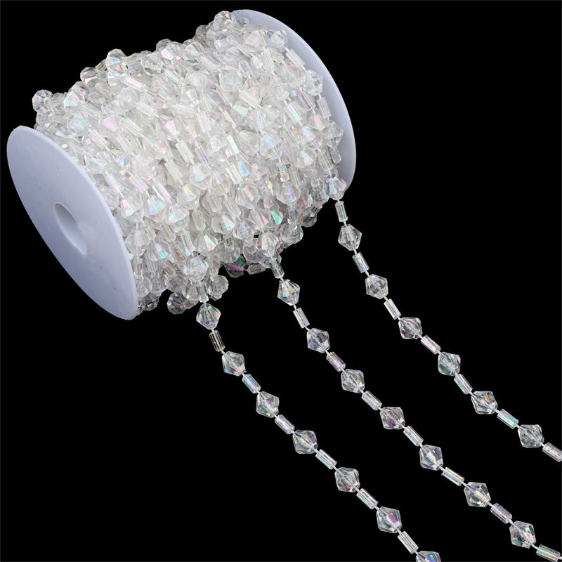 Acrylic Beaded Curtain String for DIY Jewelry and Wedding Decor