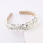 Baroque Pearl Crystal Diamond Embellished Headband for Women